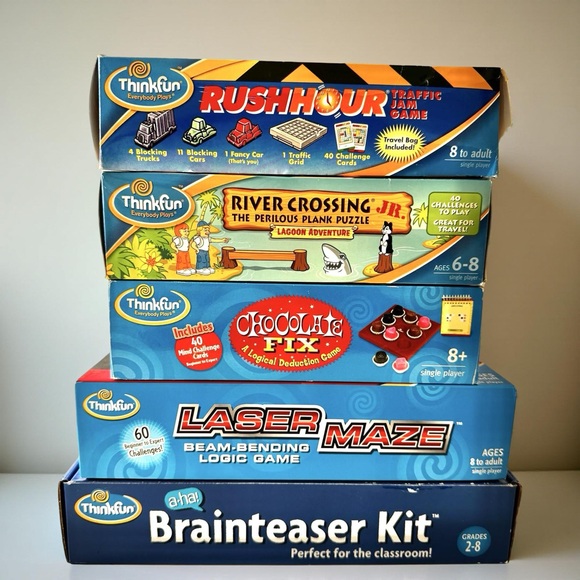 5 Think Fun GAMES - Picture 8 of 8